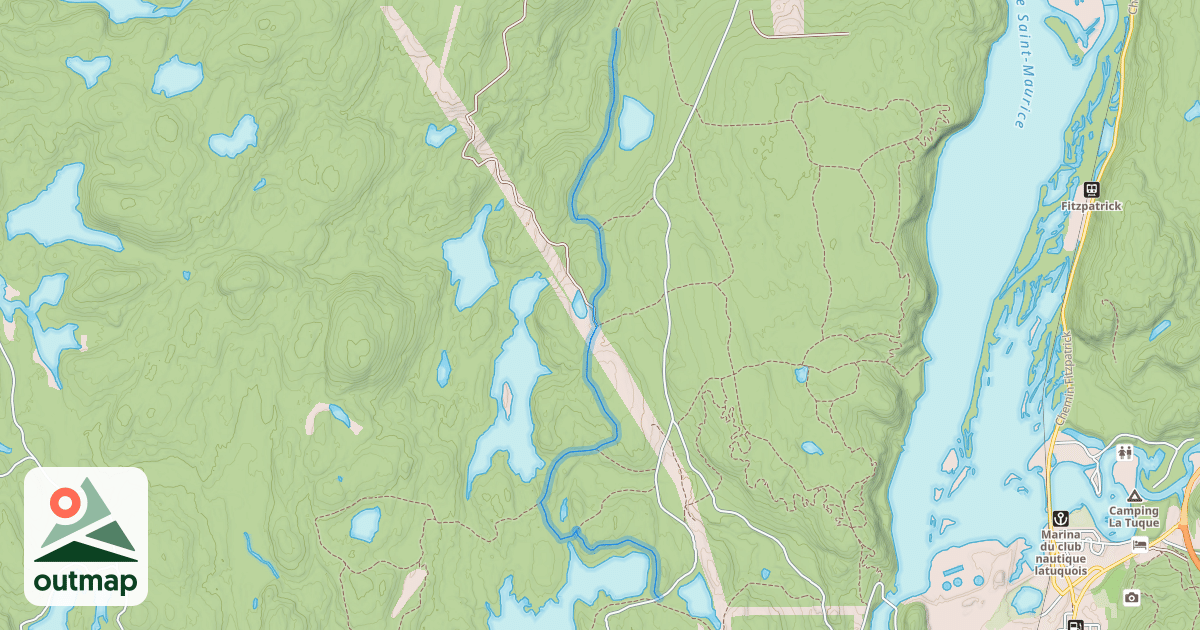 Map of 3- Le Lac Parker Nord