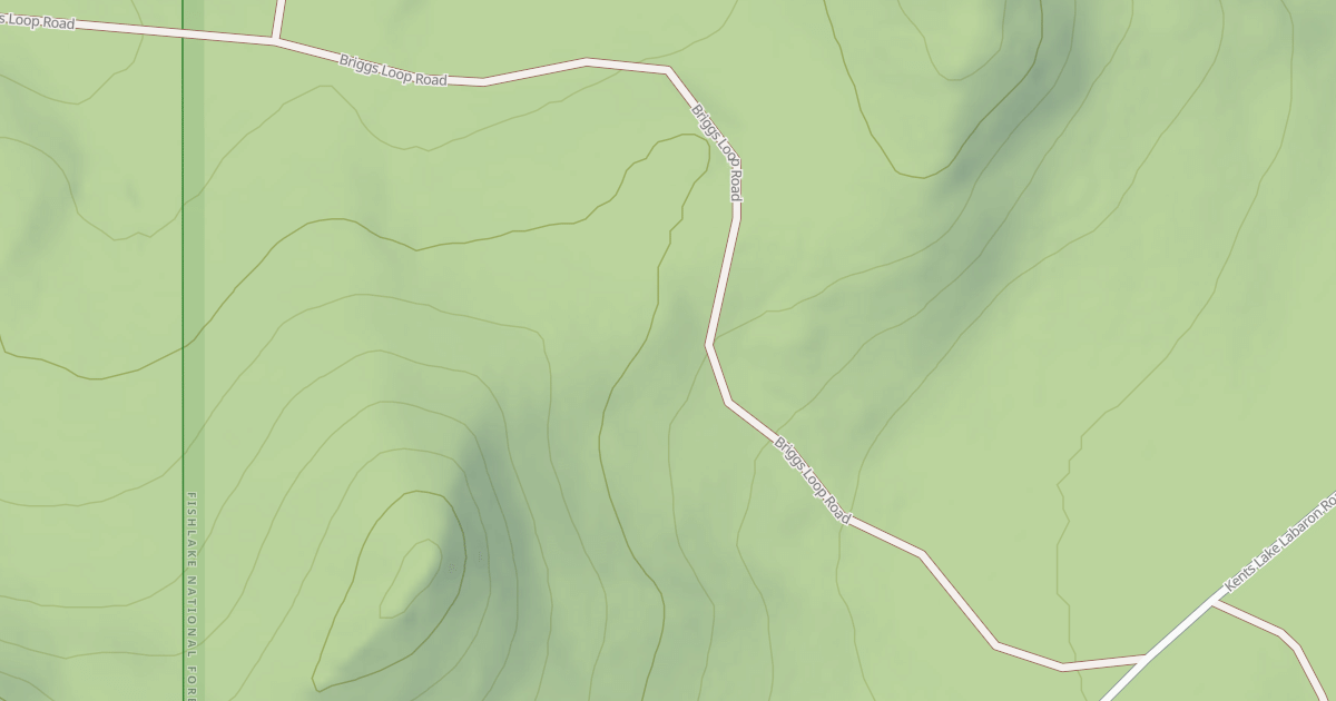 Map preview of BRIGGS LOOP