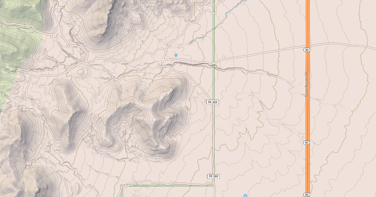 Map preview of EAST MESCAL