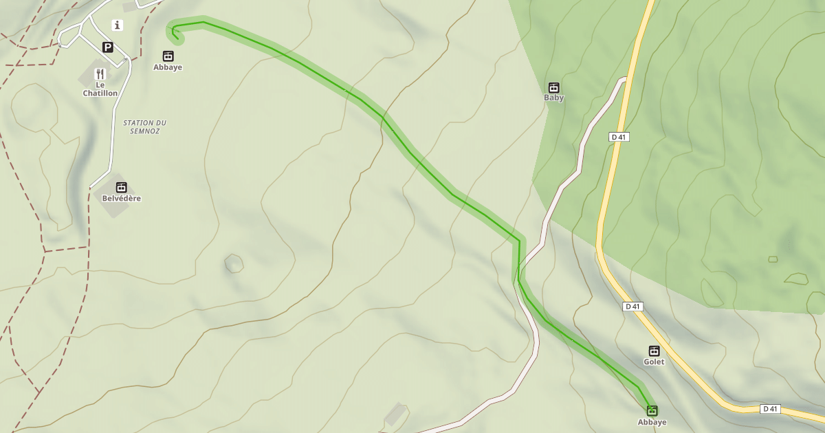 Map preview of Golet