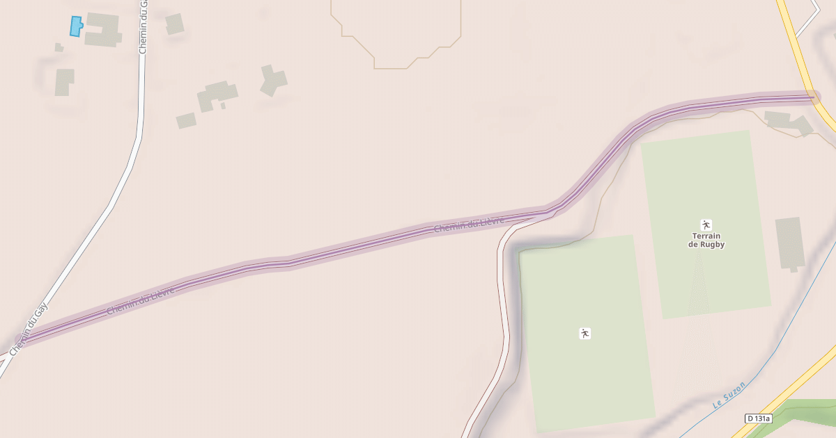 Map preview of Chemin du Lièvre