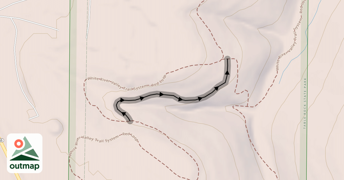 Map of Feature Spur
