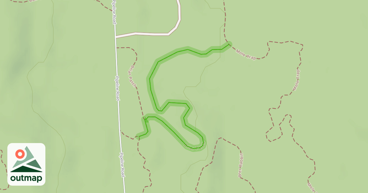 Map of Briar Rabbit