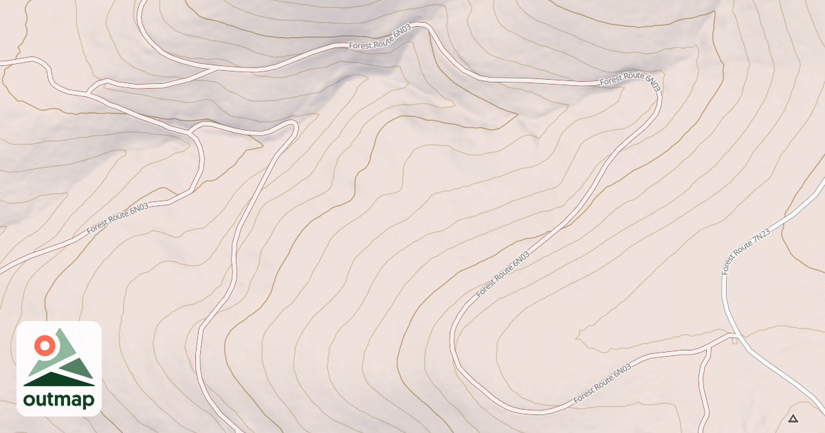 Map of USFS Motor Vehicle Use Map Roads {F83CA2F4-EB07-405F-BE4C-624244583313}