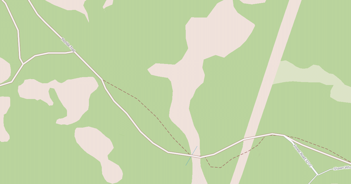 Map preview of USFS National Forest System Roads {3225D1D5-7793-412C-84AD-0796E5EA1EA2}