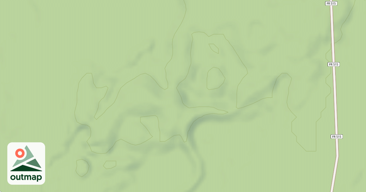 Map of SPUR 515A