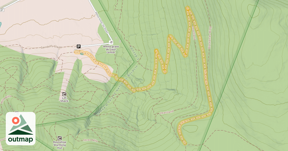 Map of Three Mile