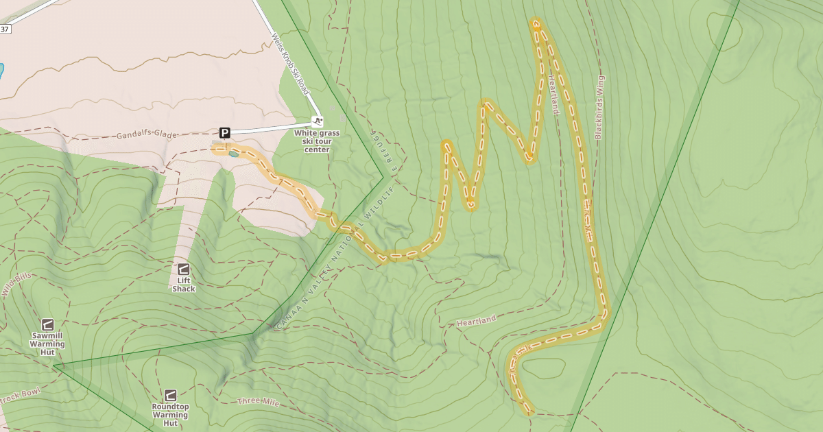 Map preview of Three Mile