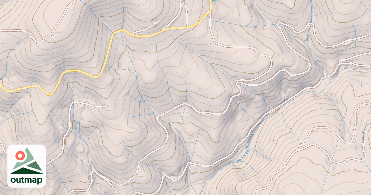 Map of USFS Motor Vehicle Use Map Roads {D46711C8-486F-47FC-92FA-2CC5838B88C2}