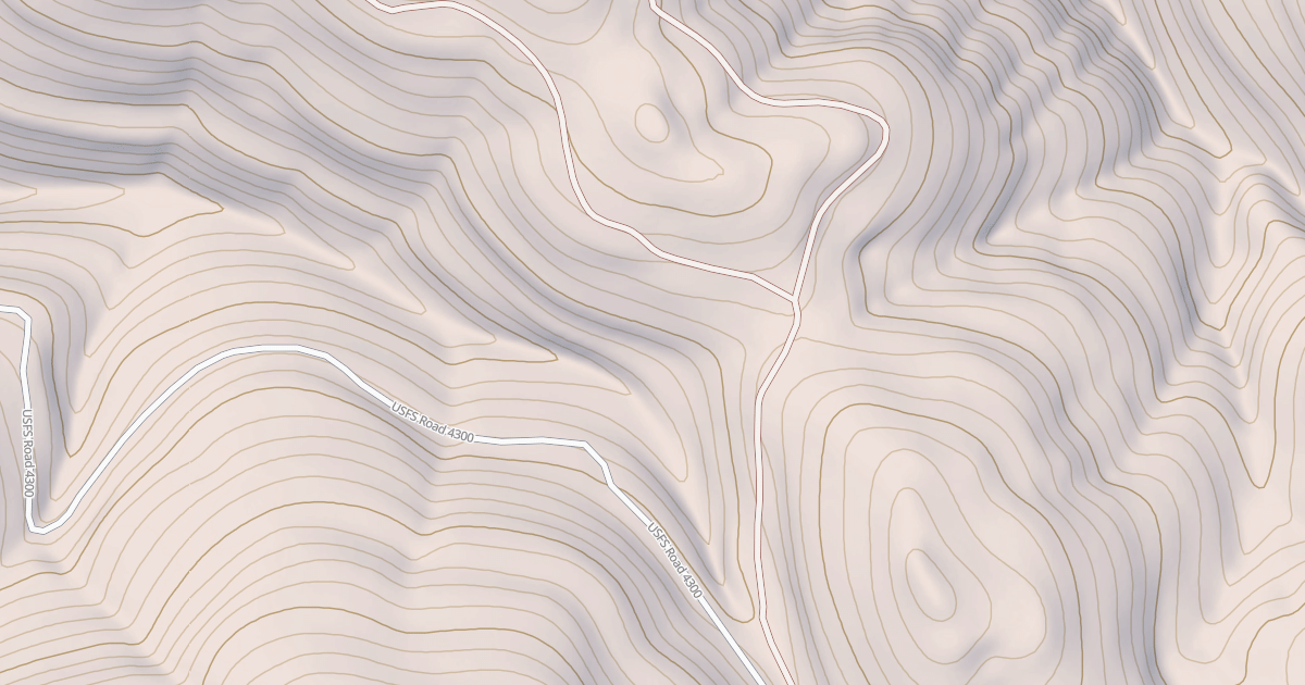 Map preview of KITCHEN SADDLE SPUR