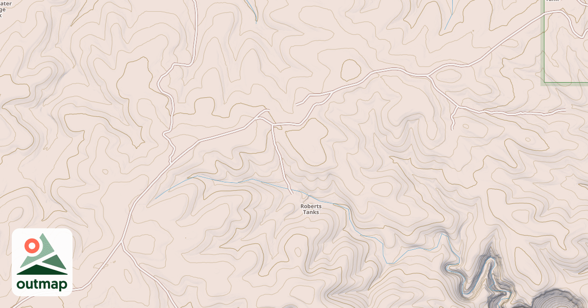 Map of NATIONAL LIVESTOCK ROAD