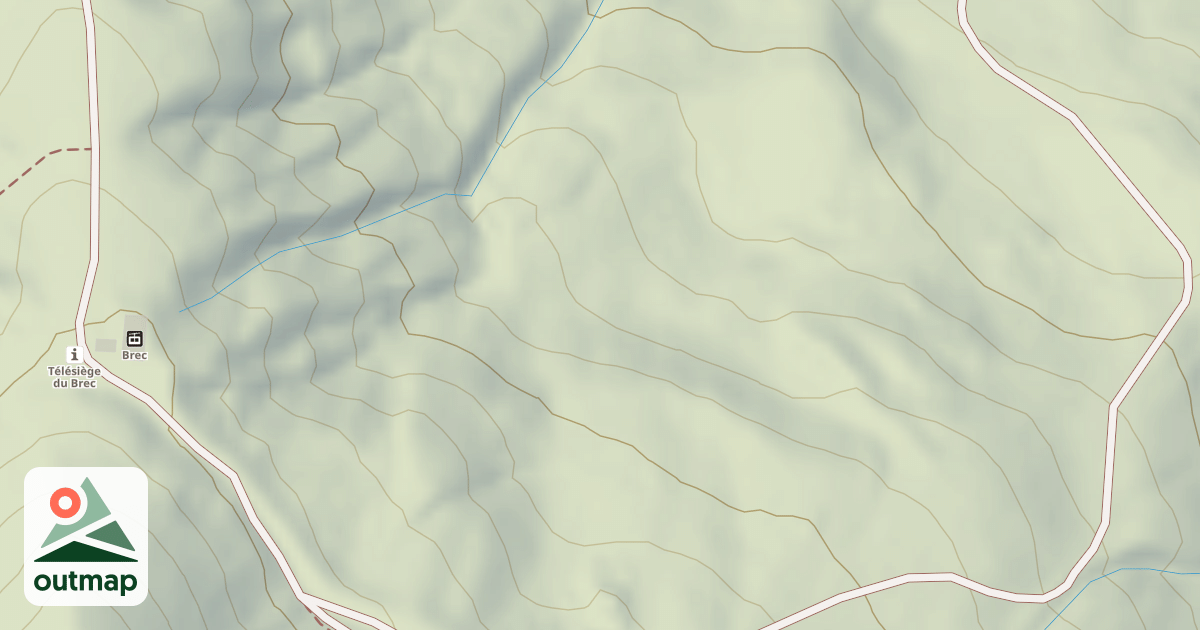 Map of Skieur Cross L