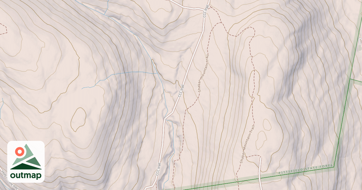 Map of CCC Trail