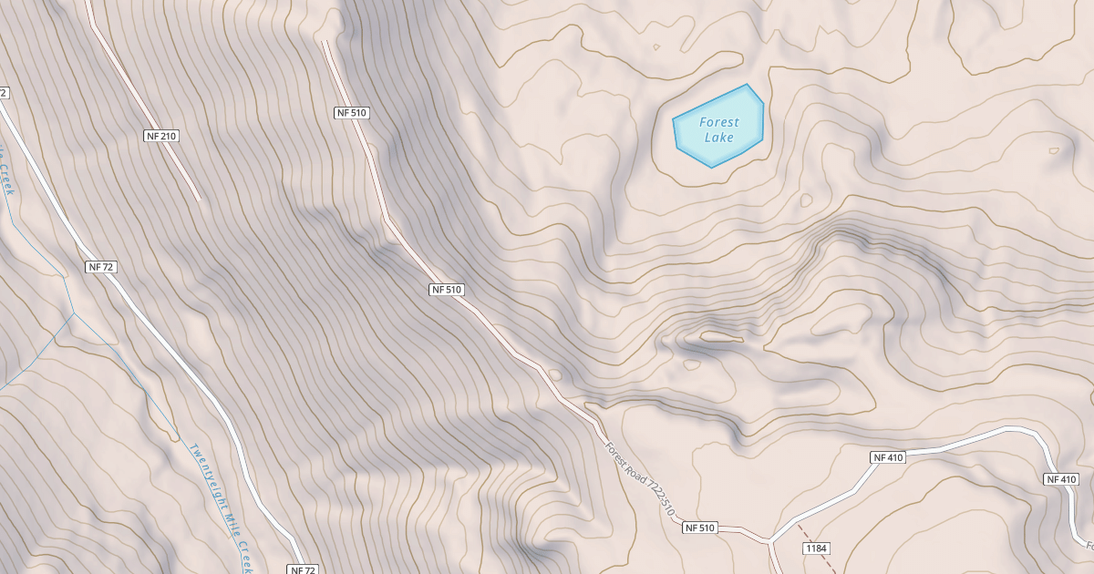 Map preview of FOREST RIDGE