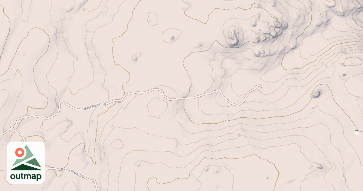 Map of S. FK LITTLE TONGUE SPUR