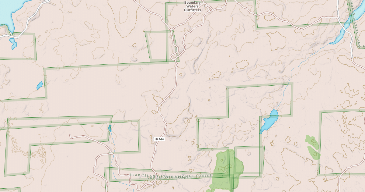 Map preview of Kaw Triangle Crocket