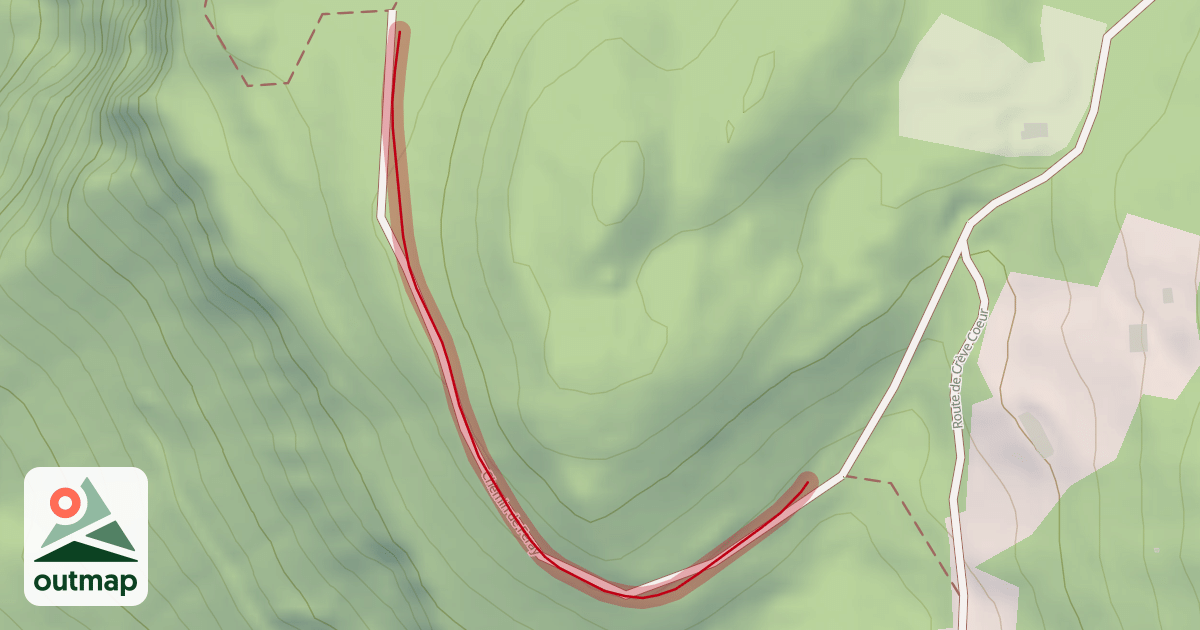 Map of Chemin de Feray