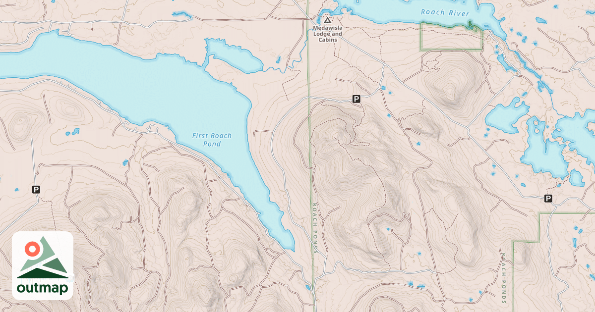 Map of #4 Mountain