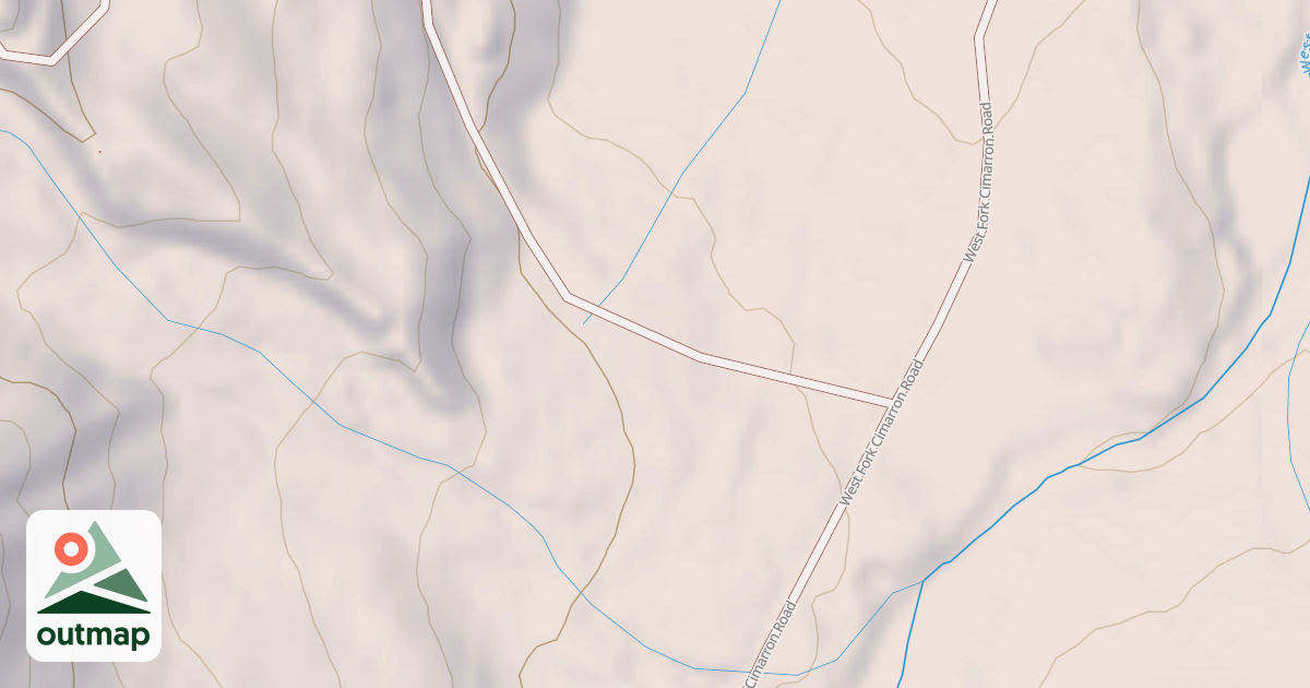 Map of USFS Motor Vehicle Use Map Roads {6FBDBD3B-19EC-47DD-8929-9606225552CB}