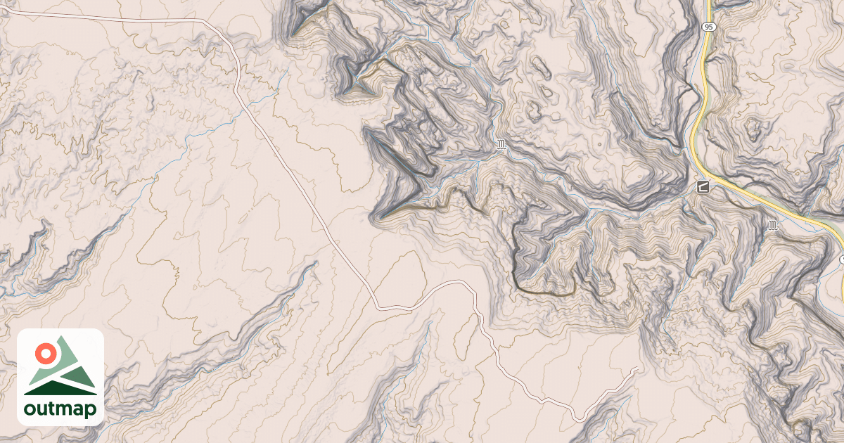 Map of BLM National GTLF Public Motorized Roads 2eaef53b-4a8d-4b69-a36d-2bff744ebfc5