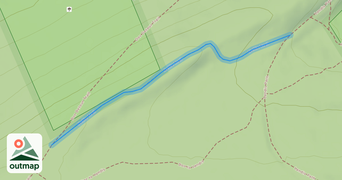 Map of Nellie Trail
