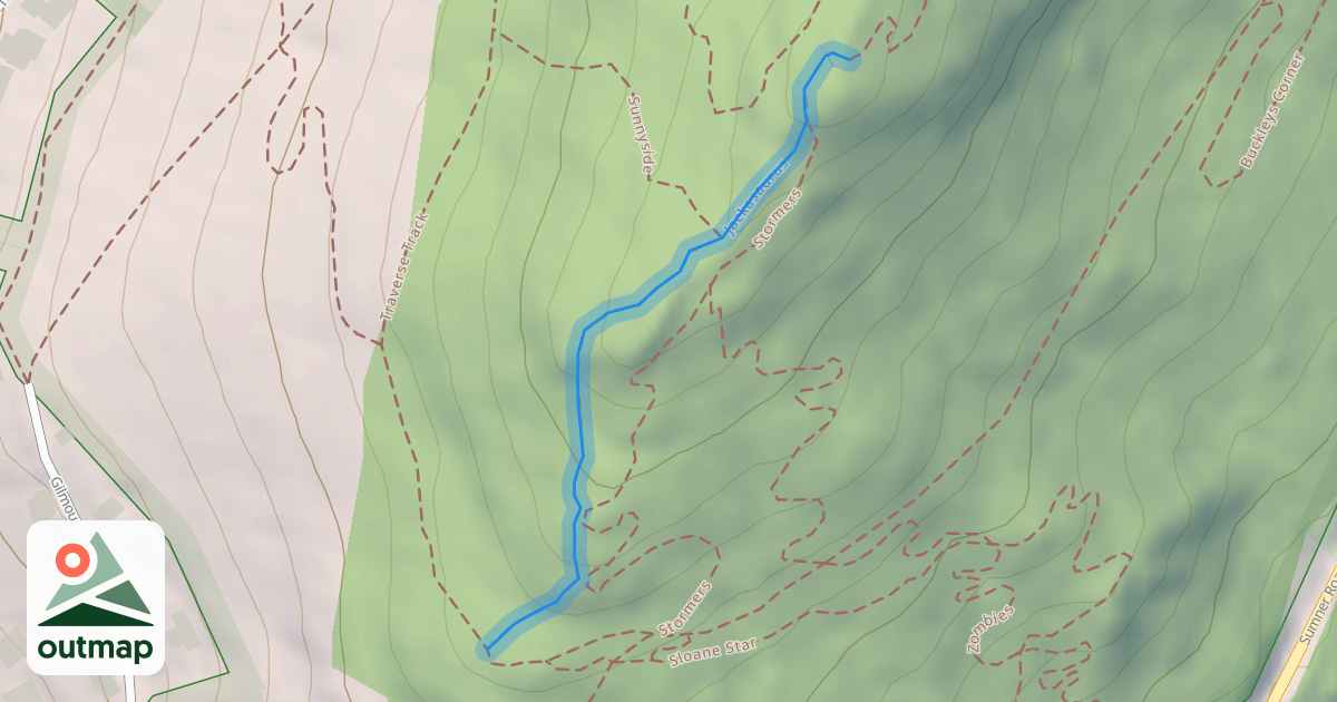 Map of Jackasaurus