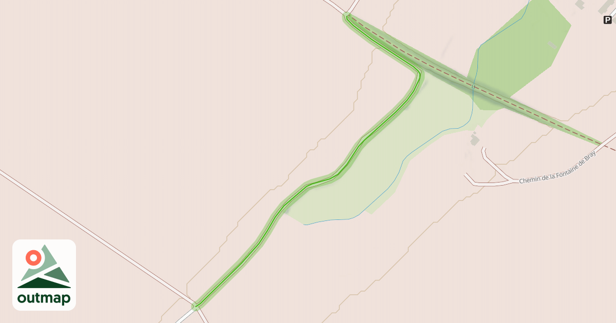 Map of Chemin rural de Mazingarbe a Noyelles