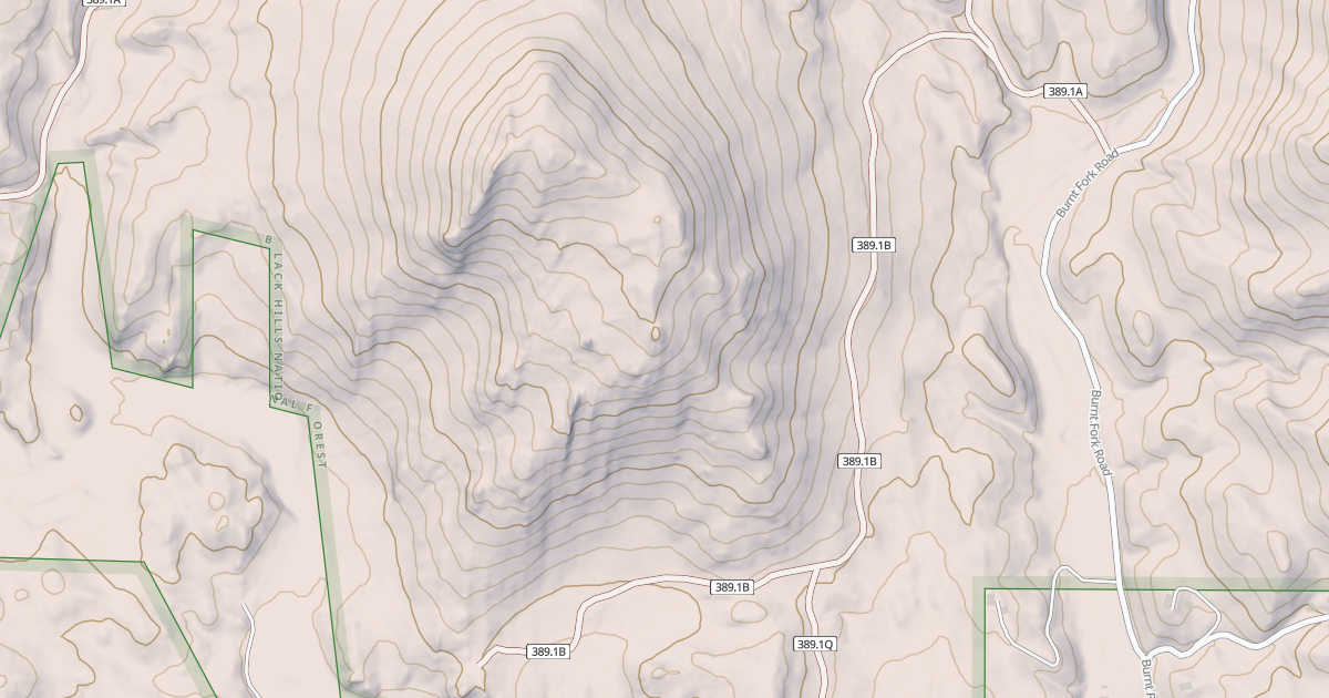 Map preview of BURNT FORK BR 1B