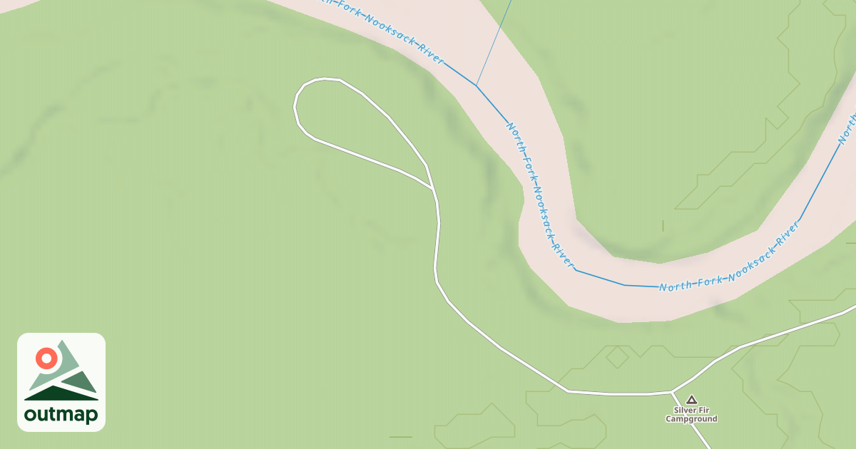 Map of SILVER FIR CG-A
