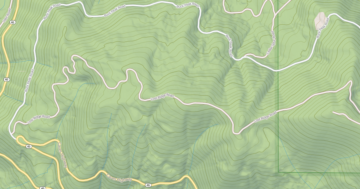 Map preview of LOST RIDGE