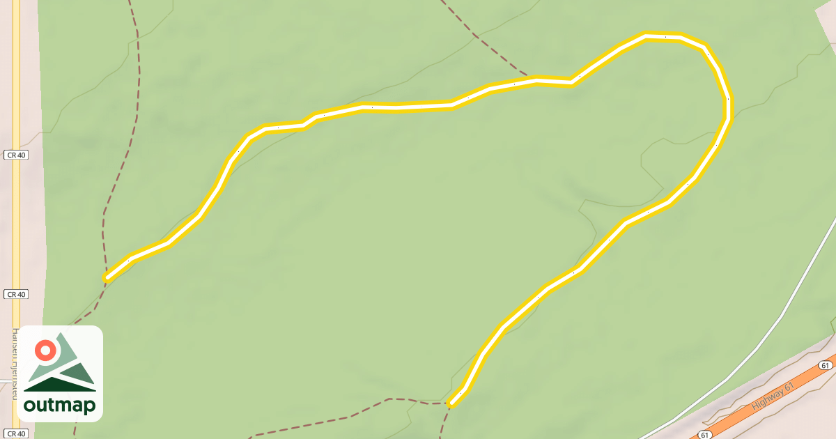 Map of Deertrack Loop