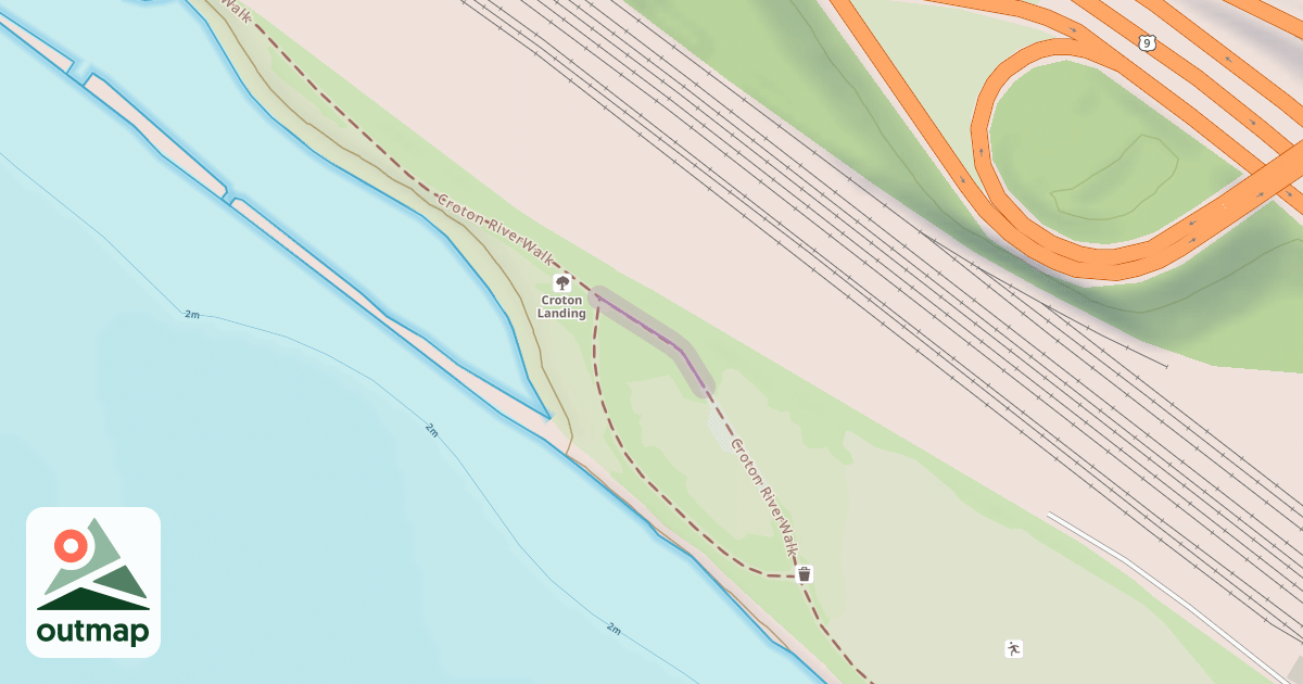 Map of Croton RiverWalk