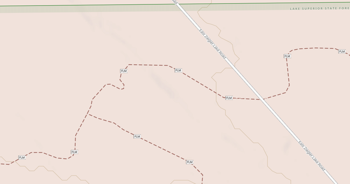 Map preview of Foreman Lake Motorcycle Trail