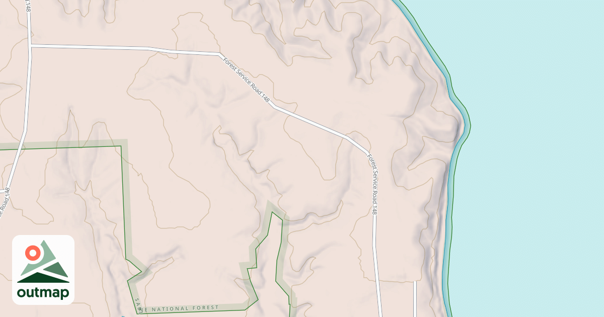 Map of BRITTIN CREEK