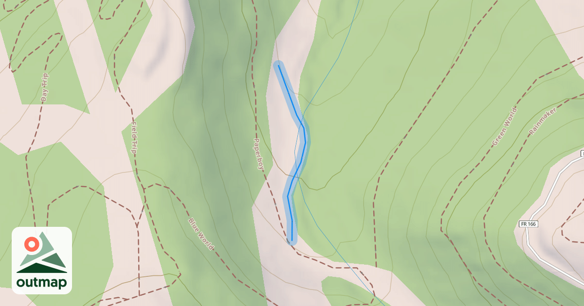 Map of Dilly Dally Alley