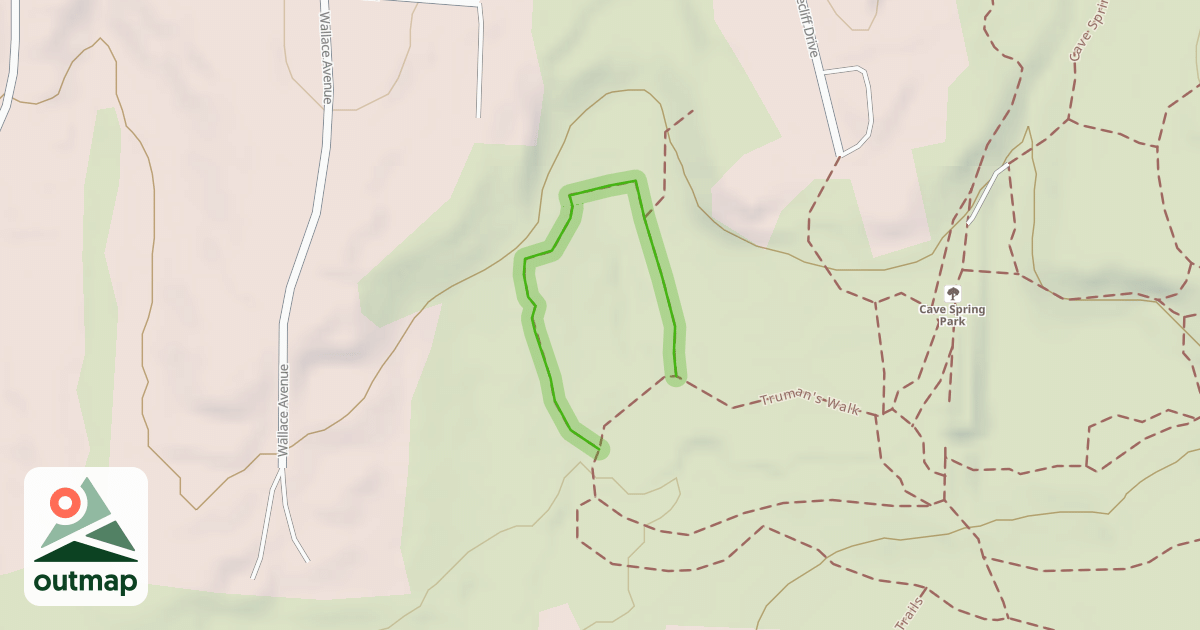 Map of Truman's Walk