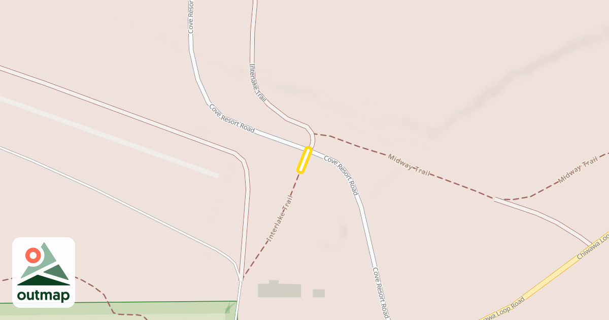 Map of Interlake Trail