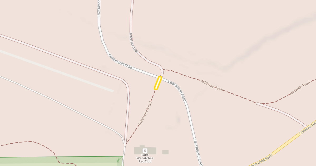 Map preview of Interlake Trail