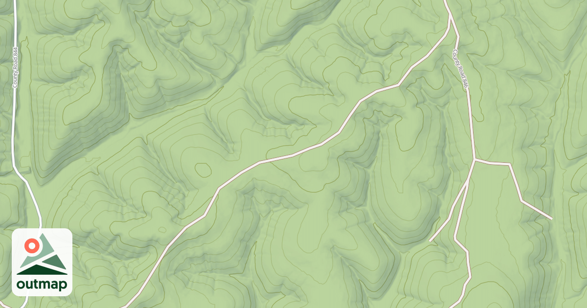 Map of CANNADY HOLLOW