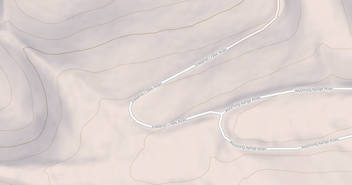 Map preview of EDWARDS CREEK