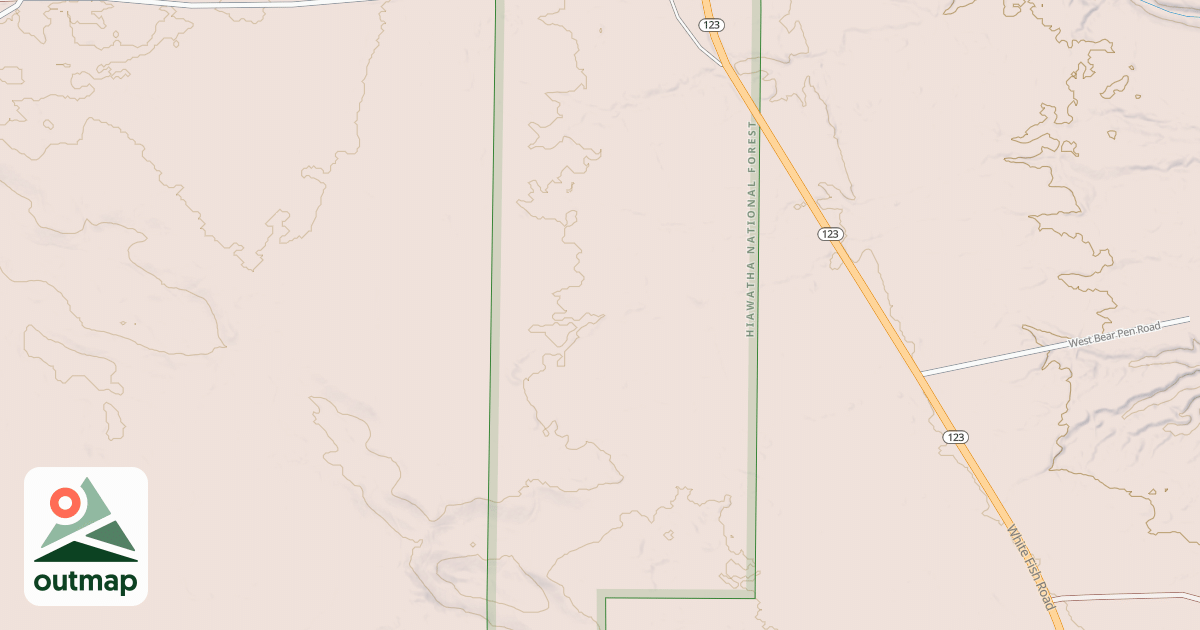 Map of FH-0 SPUR 3355