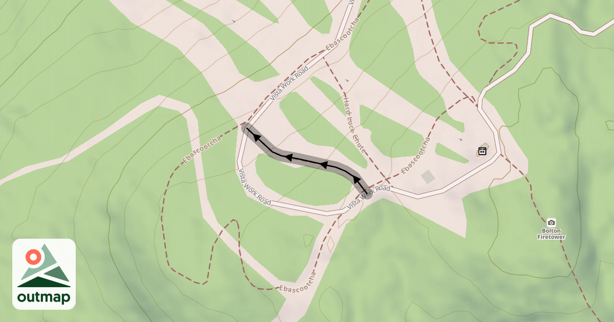 Map of Spillway Chute