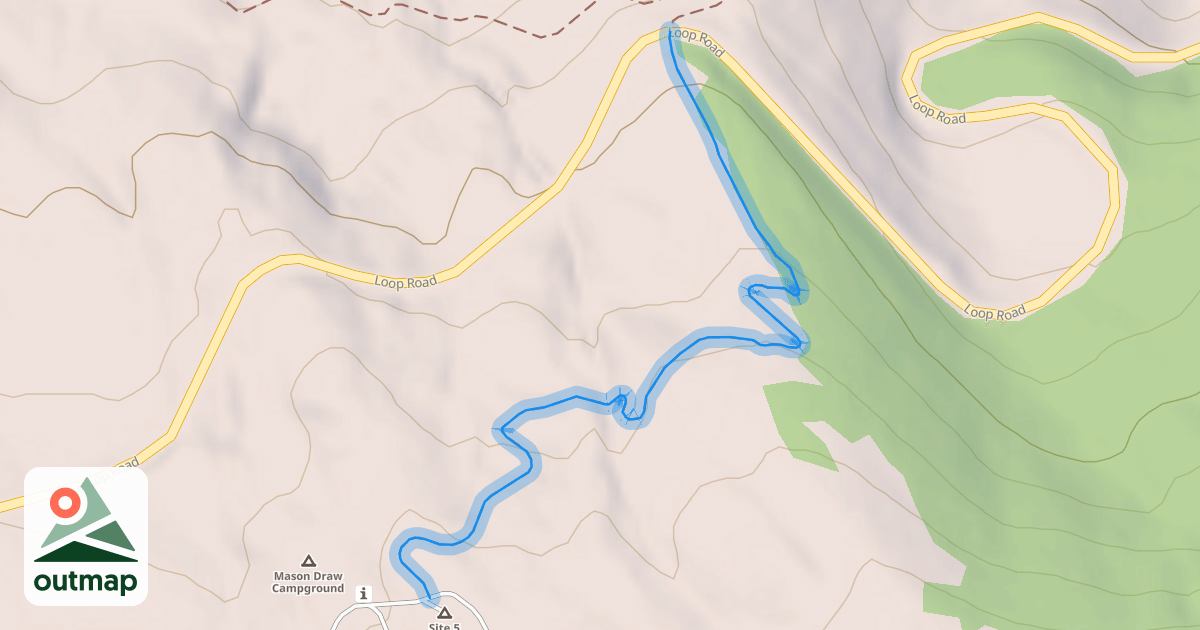 Map of Jimmy Keen MTB Trail