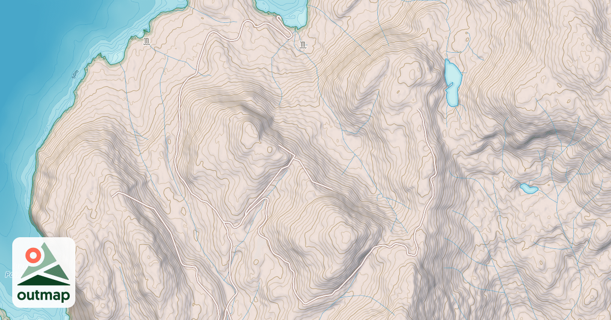 Map of BUSHY 8060500 ROAD