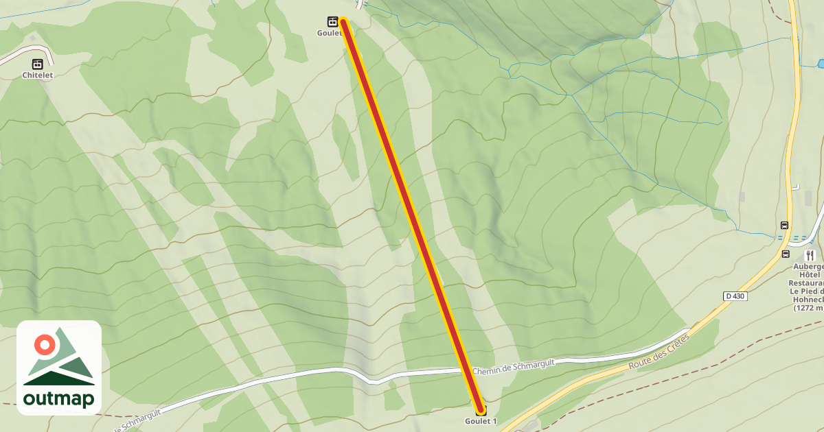 Map of Goulet 1