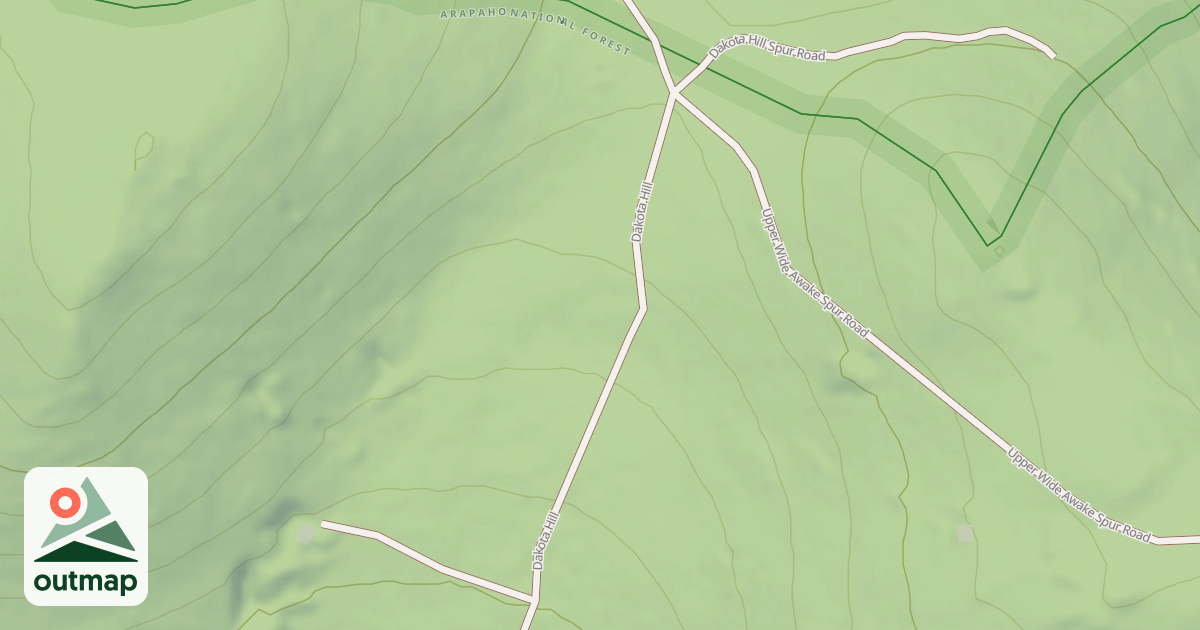 Map of DAKOTA HILL