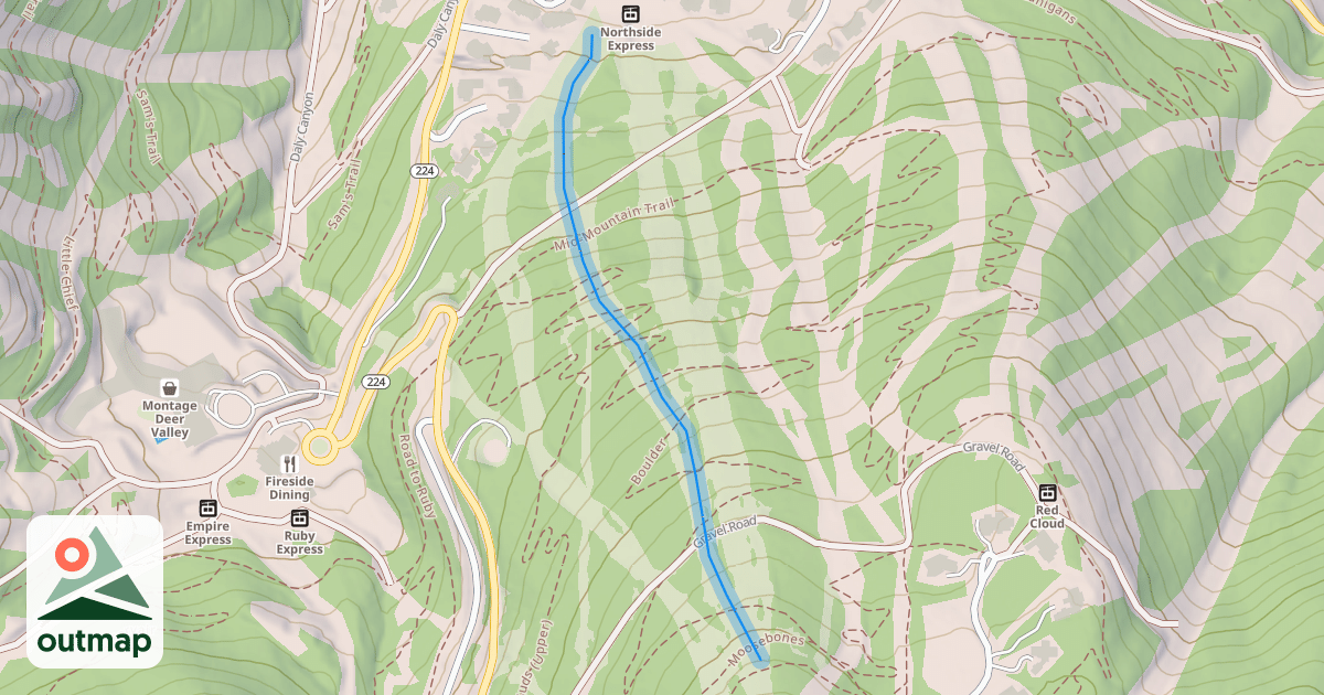 Map of Lucky Star