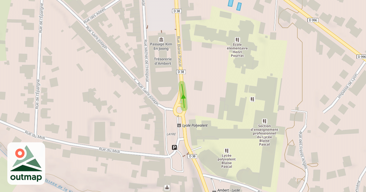 Map of Rue Blaise Pascal