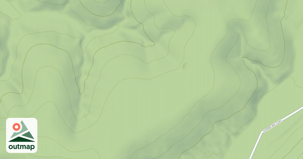 Map of FLAT POND
