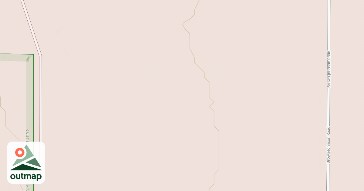 Map of S CAVE HILLS